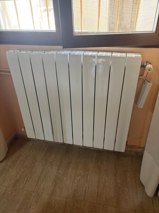 Radiador de aluminio blanco