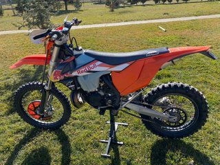 KTM 250 TPI Enduro Moto Naranja Blanca