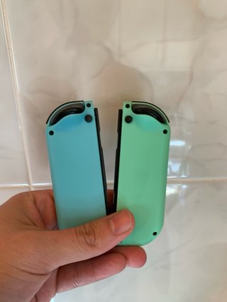 Coppia di Joycons Nintendo Switch Verde Blu Nuovi