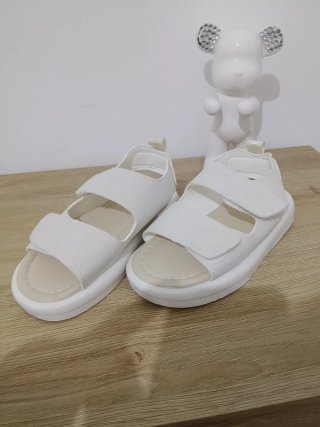 Sandali bambina aperti bianchi