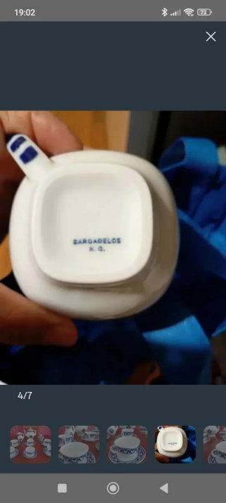 Juego de café Sargadelos