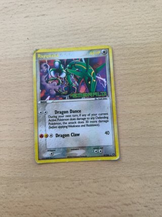 Carta Pokémon Rayquaza 9/106 Emerald