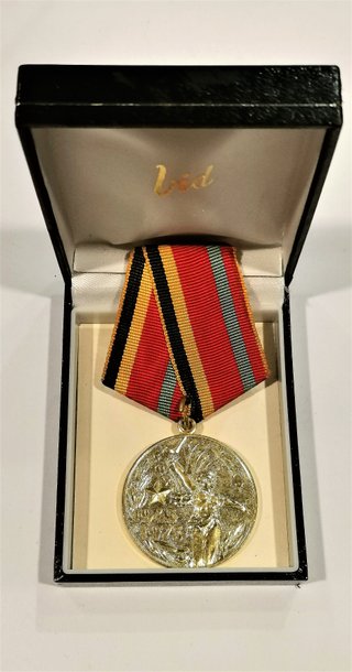 Medalla Soviética antigua.