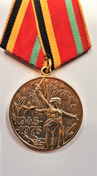 Medalla Soviética antigua.