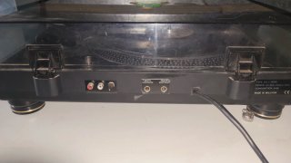 Tocadiscos Acoustic Control DJ 1400B Negro/Amarill
