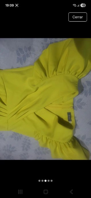 Vestido amarillo VNG talla única