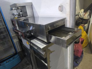 Horno pizza tostador cinta túnel