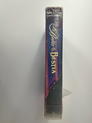VHS Disney La Bella y la Bestia (Español)