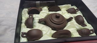 Juego de té Yixing de terracota