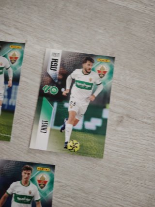 5 cromos Elche CF MGK 26/27
