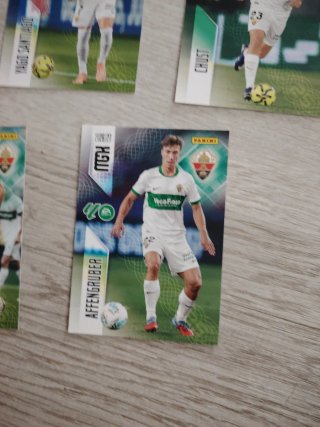 5 cromos Elche CF MGK 26/27