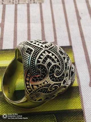 Anillo Calavera Plata de Ley 925