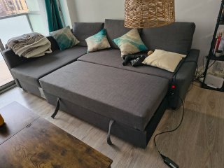 Sofá Cama Ikea Friheten Gris