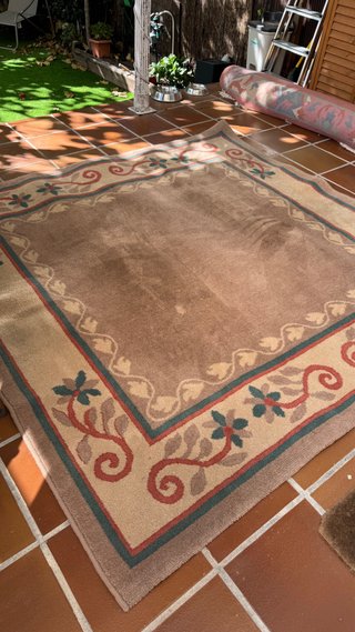 Alfombra Vintage Lana 200x200 cm