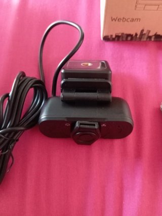 Webcam USB Negra y Plateada