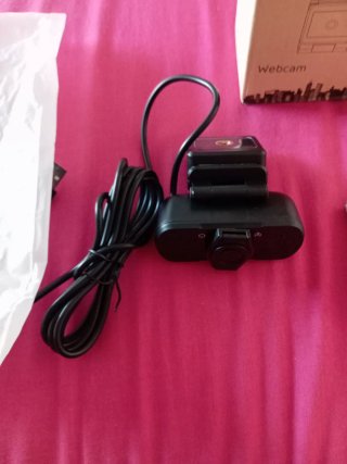 Webcam USB Negra y Plateada
