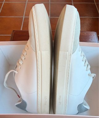 Zapatillas MU Talla 40 Blancas/Gris