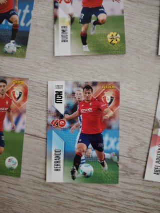 6 Cartas Fútbol Osasuna 26/27 MGK