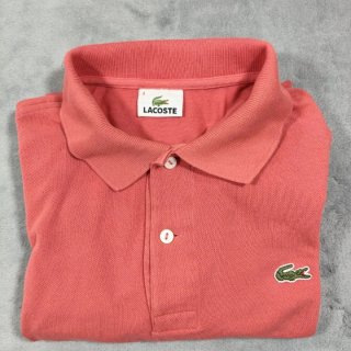 Polo Lacoste Coral Vintage Talla M