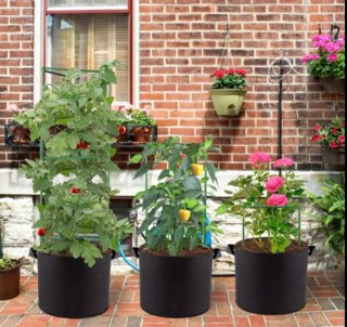 3 Macetas Grandes Tela para Tomates