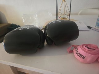 Guantes Boxeo Custom Fighter 12 oz y Vendas