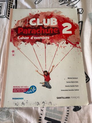 Libros texto y activity frances 2eso club parachut