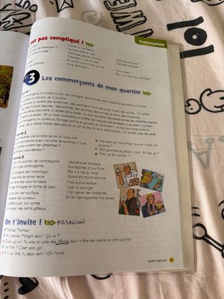 Libros texto y activity frances 2eso club parachut