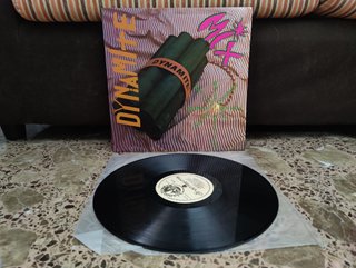 Vinilo Dynamite Mix Blanco y Negro 1985
