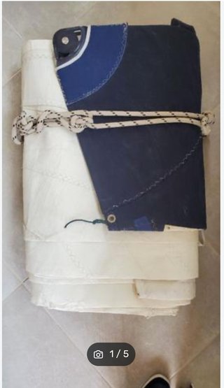 Vela enrollable 12,9 x 4,28 m