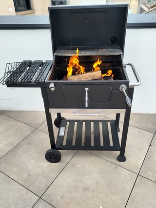 Barbacoa Royal Gourmet Negra 59x42