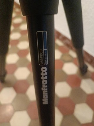 Trípode Manfrotto 55prob + Rótula 141RC