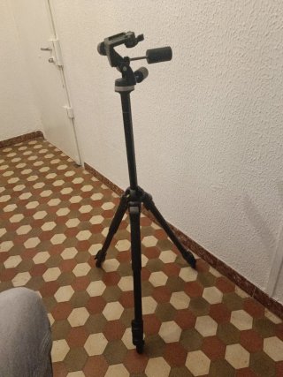 Trípode Manfrotto 55prob + Rótula 141RC
