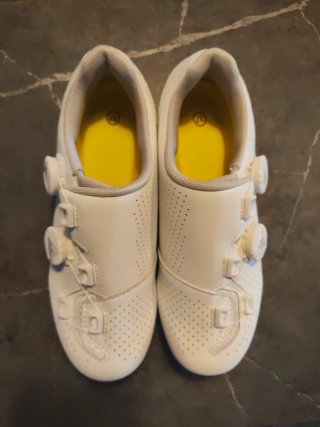 Zapatillas Ciclismo Mujer Talla 37 Blancas NUEVAS