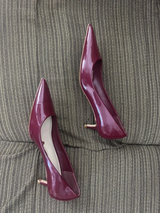 Zapatos Mango Talla 36 Rojos