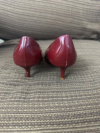 Zapatos Mango Talla 36 Rojos