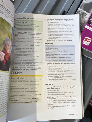 Libro de texto de Inglés