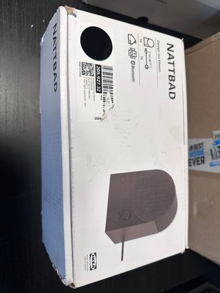 Altavoz Bluetooth IKEA NATTBAD Negro