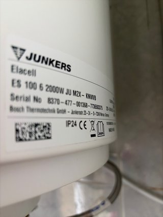Termo eléctrico Junkers Elacell