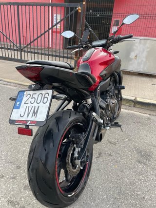 Yamaha MT-07 ABS Roja 2016