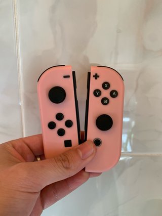 Coppia di Joy-Con per Nintendo Switch Rosa Pastello Nuovi