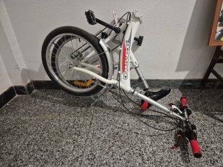 Bicicleta plegable Boomerang + accesorios
