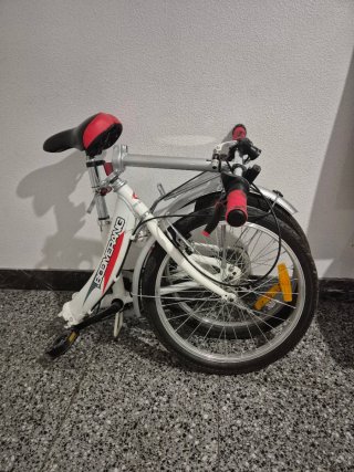Bicicleta plegable Boomerang + accesorios