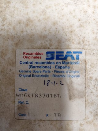 Cerradura Seat Ibiza 6K Derecha