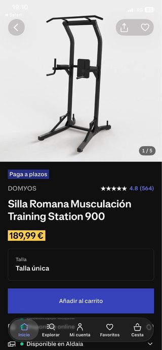 Silla Romana Dominadas Corength