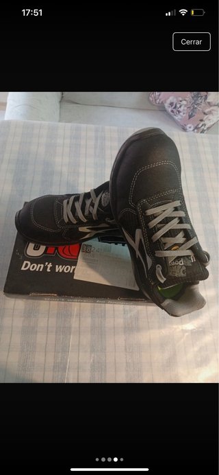 Zapatos seguridad U Power Talla 38