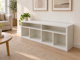 Estantería TV KALLAX IKEA Blanca