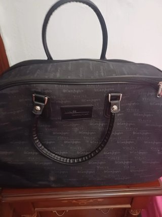 Bolsa de viaje El Corte Inglés negra