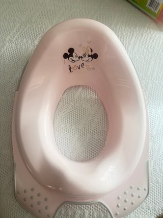 Adaptador WC Niños Minnie Mouse Rosa