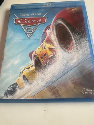 Blu-ray Cars 3 Disney Pixar Español