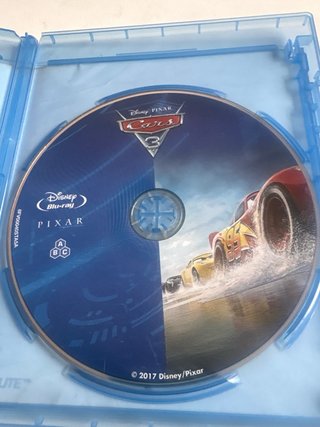 Blu-ray Cars 3 Disney Pixar Español